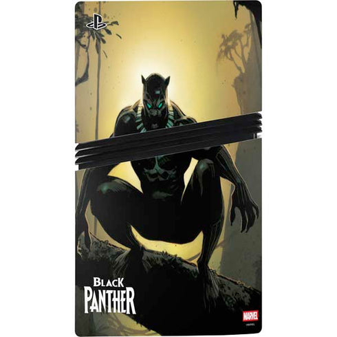 Marvel Black Panther TChalla King of Wakanda PS5 Pro Bundle Skin